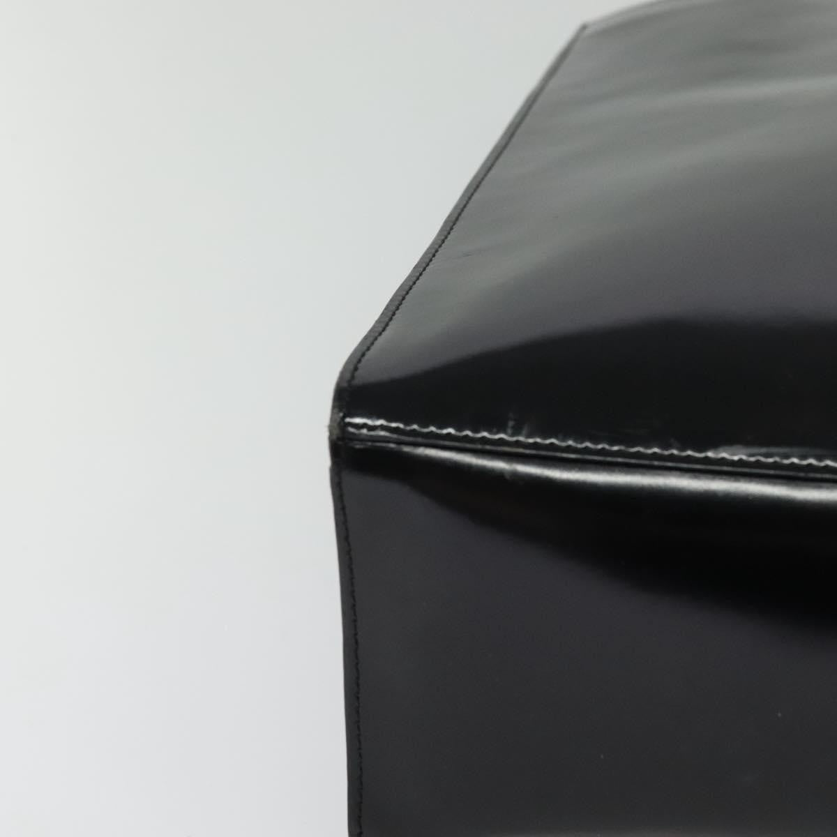 Salvatore Ferragamo Shopper Tote Leather, BLACK, PATENT_LEATHER, Tote bag