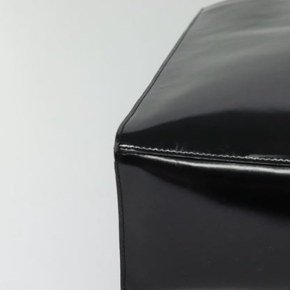 Salvatore Ferragamo Shopper Tote Leather, BLACK, PATENT_LEATHER, Tote bag