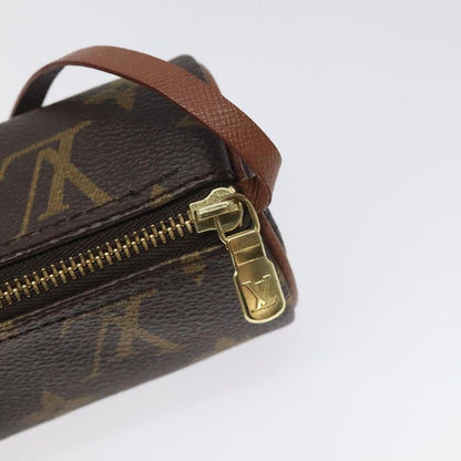 Louis Vuitton Papillon Pochette Monogram Canvas, BROWN, CANVAS, Handbag