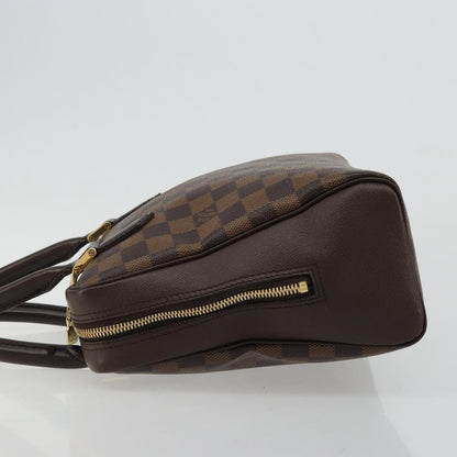 Louis Vuitton Triana Bag Damier, Brown, Canvas, Handbag