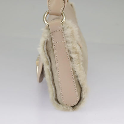 Salvatore Ferragamo Gancini Shoulder Bag Leather, PINK, LEATHER, Shoulder bag