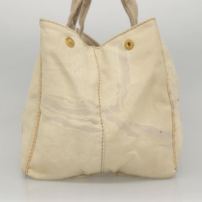 Prada Canapa Convertible Tote Canvas, WHITE, CANVAS, Tote bag