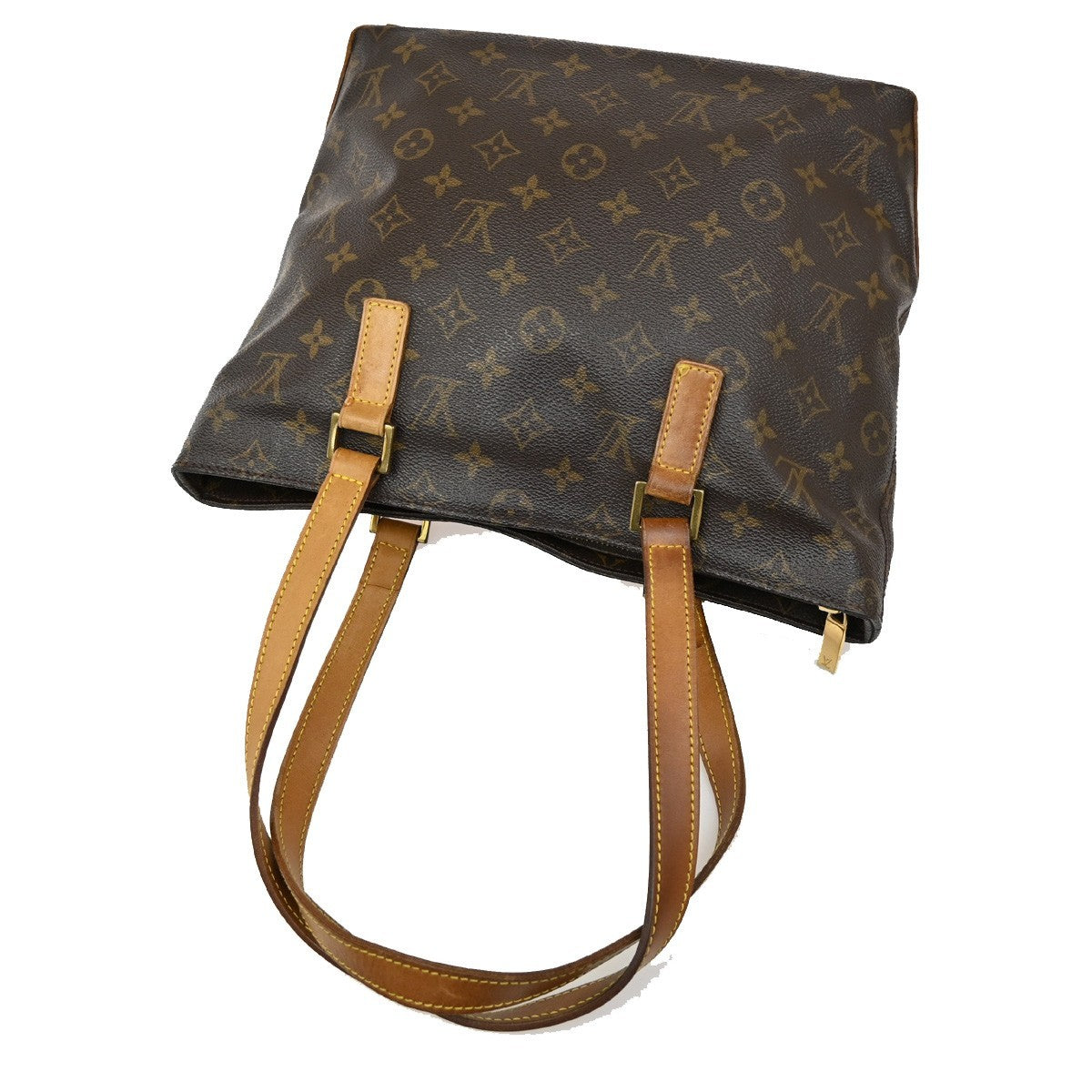 Louis Vuitton Cabas Piano Monogram Canvas, BROWN, CANVAS, Tote bag