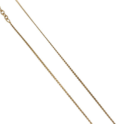 Christian Dior CD Pendant Necklace Metal, GOLD, METAL, Necklace