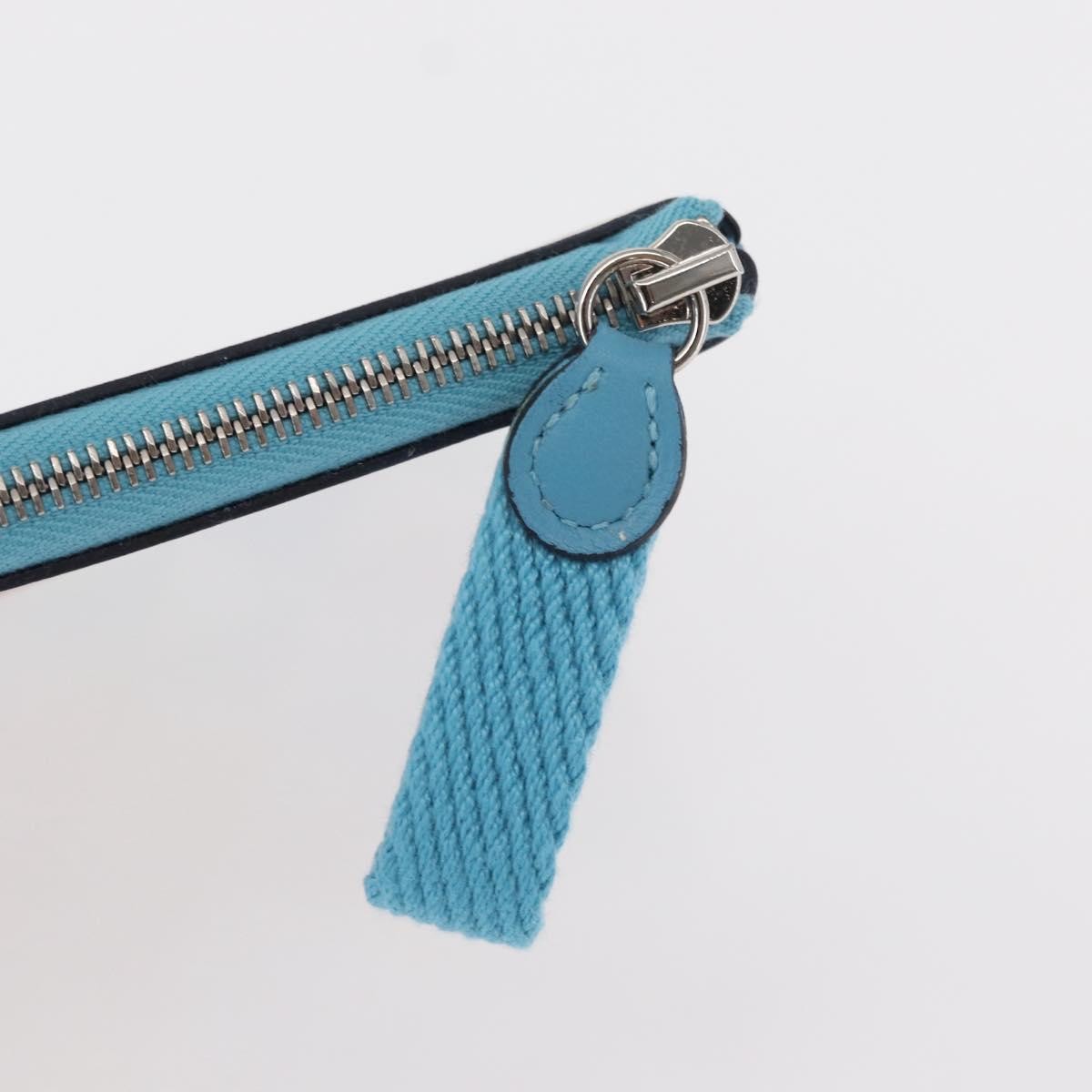 Hermes Carre Pocket Pouch Printed Swift, MULTICOLOUR, LEATHER, Clutche & pouche