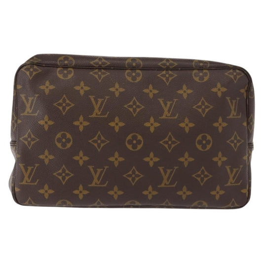 Louis Vuitton Trousse Toilette Monogram Canvas, BROWN, CANVAS, Clutche & pouche