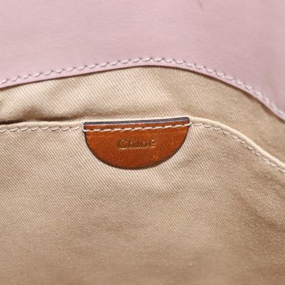 Chloe Vintage Tote bag Leather, PINK, LEATHER, Tote bag