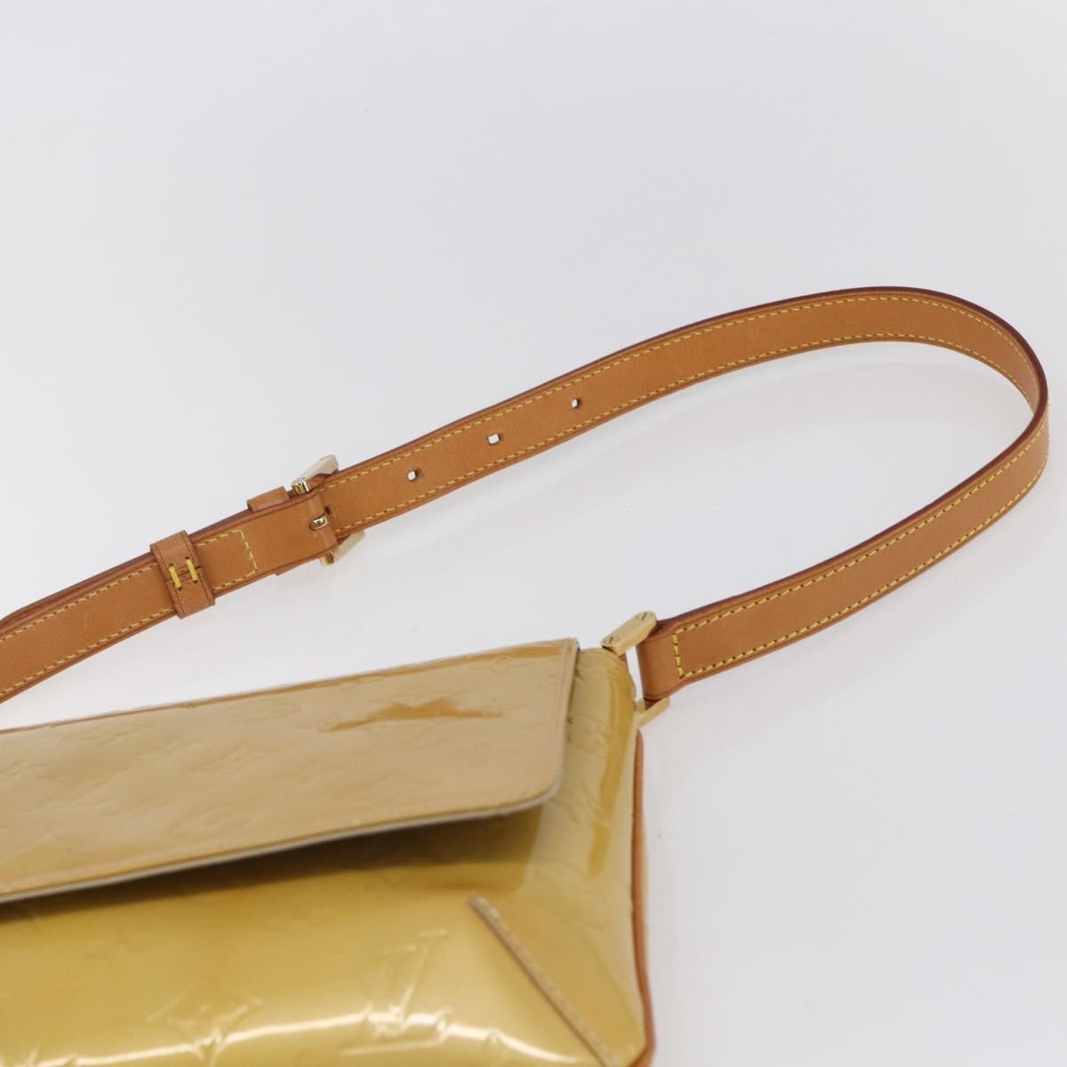 Louis Vuitton Thompson Street Handbag Monogram Vernis, BEIGE, PATENT_LEATHER, Shoulder bag