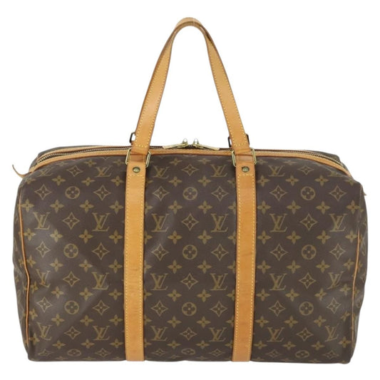 Louis Vuitton Sac Souple Handbag Monogram Canvas, BROWN, CANVAS, Travel bag