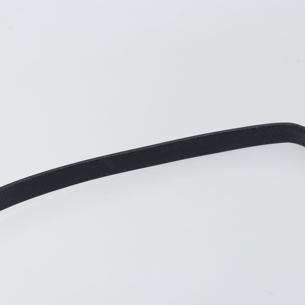 Christian Dior Vintage Trotter Shoulder Bag Canvas, NAVY, CANVAS, Shoulder bag