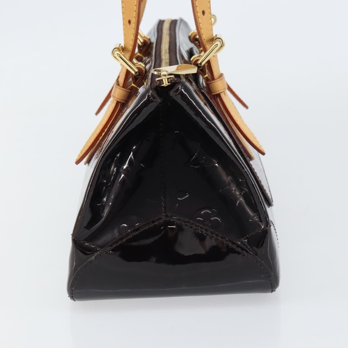 Louis Vuitton Rosewood Avenue Handbag Monogram Vernis, PURPLE, PATENT_LEATHER, Shoulder bag