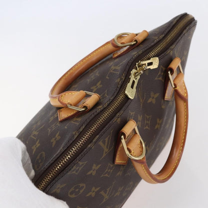 Louis Vuitton Alma Handbag Monogram Canvas, BROWN, CANVAS, Handbag