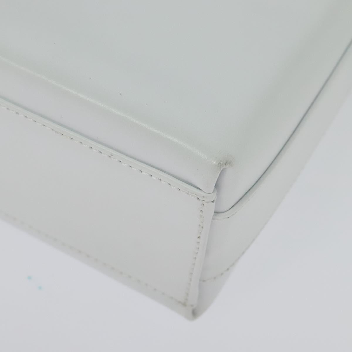 Salvatore Ferragamo Vala Shoulder Bag Leather, WHITE, LEATHER, Shoulder bag