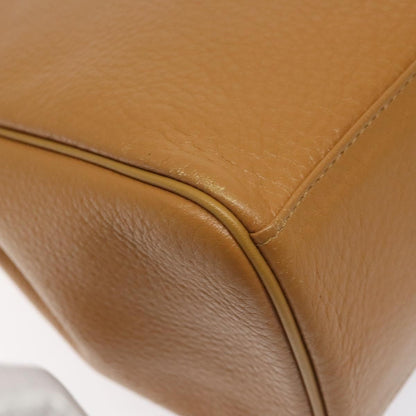 Burberry Vintage Handbag Leather, BROWN, LEATHER, Handbag