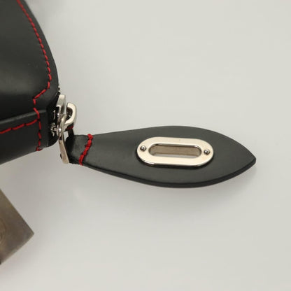 Louis Vuitton Suhari Lockit HandBag Leather, BLACK, LEATHER, Handbag