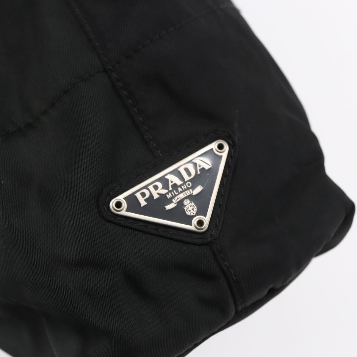 Prada Vintage Tote Tessuto, BLACK, NYLON, Tote bag