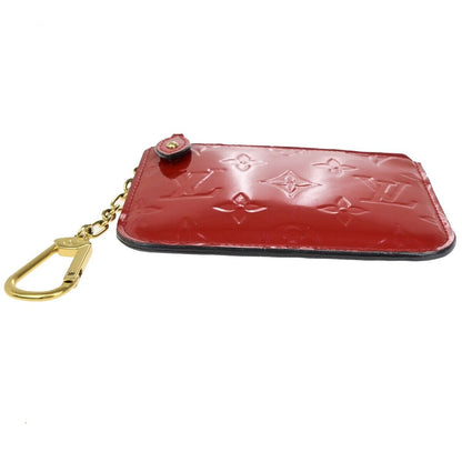 Louis Vuitton Pochette clés NM Monogram Vernis Patent Leather, RED, PATENT_LEATHER, Wallets
