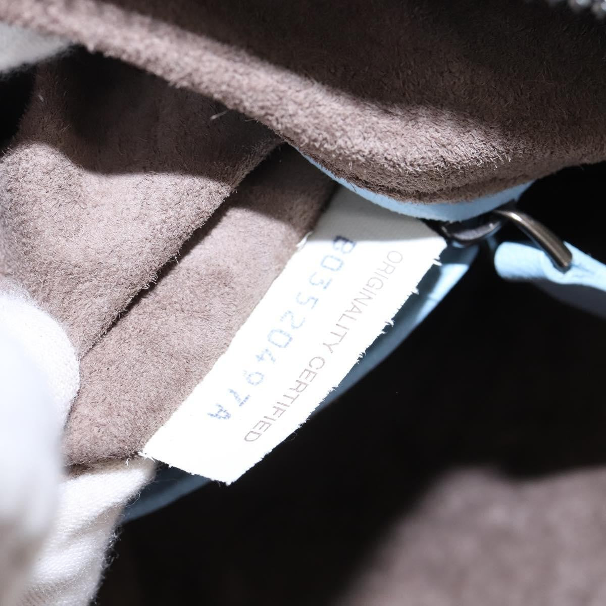 Bottega Veneta Nodini Crossbody Bag Intrecciato Nappa, BLUE, LEATHER, Crossbody bag