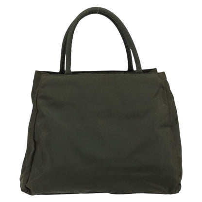Prada Vintage Zip Tote Tessuto, KHAKI, NYLON, Tote bag