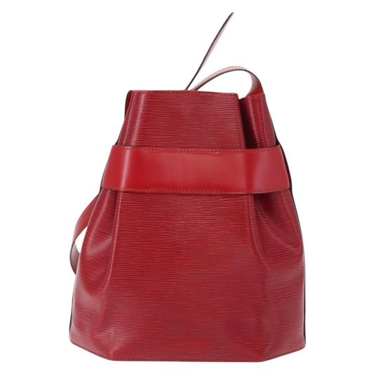 Louis Vuitton Vintage Sac d'Epaule Handbag Epi Leather, RED, LEATHER, Shoulder bag