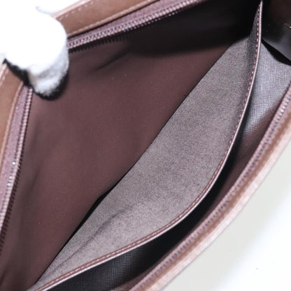 Burberry Nova check Pochette Canvas, BEIGE, CANVAS, Clutche & pouche