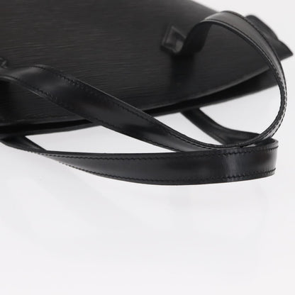 Louis Vuitton Saint Jacques Handbag Epi Leather, BLACK, LEATHER, Handbag