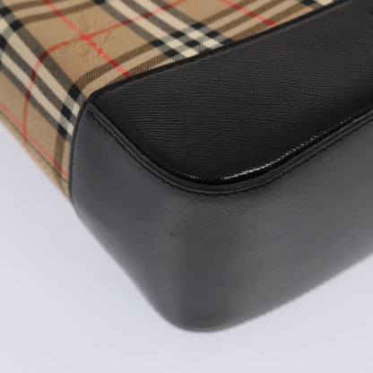 Burberry Nova Check Tote canvas check pattern, BEIGE, CANVAS, Tote bag