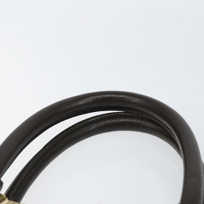 Louis Vuitton Alma Handbag Mini Lin Monogram, KHAKI, CANVAS, Handbag