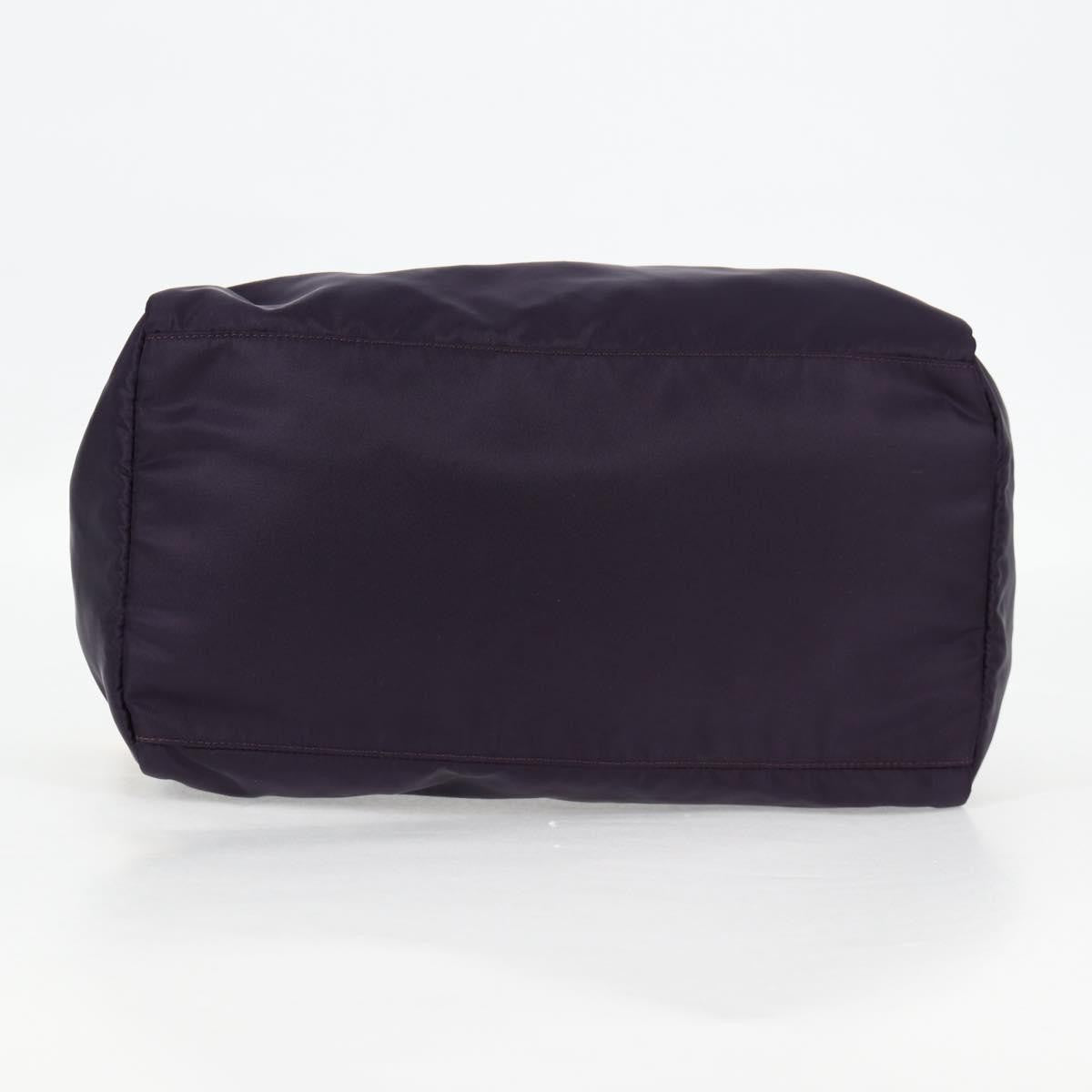 Prada Vintage Boston Bag Nylon, PURPLE, NYLON, Bag