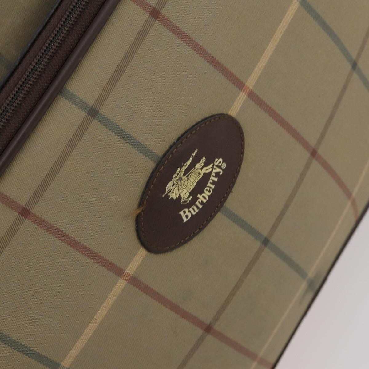 Burberry Nova check boston bag Canvas, BEIGE, CANVAS, Travel bag