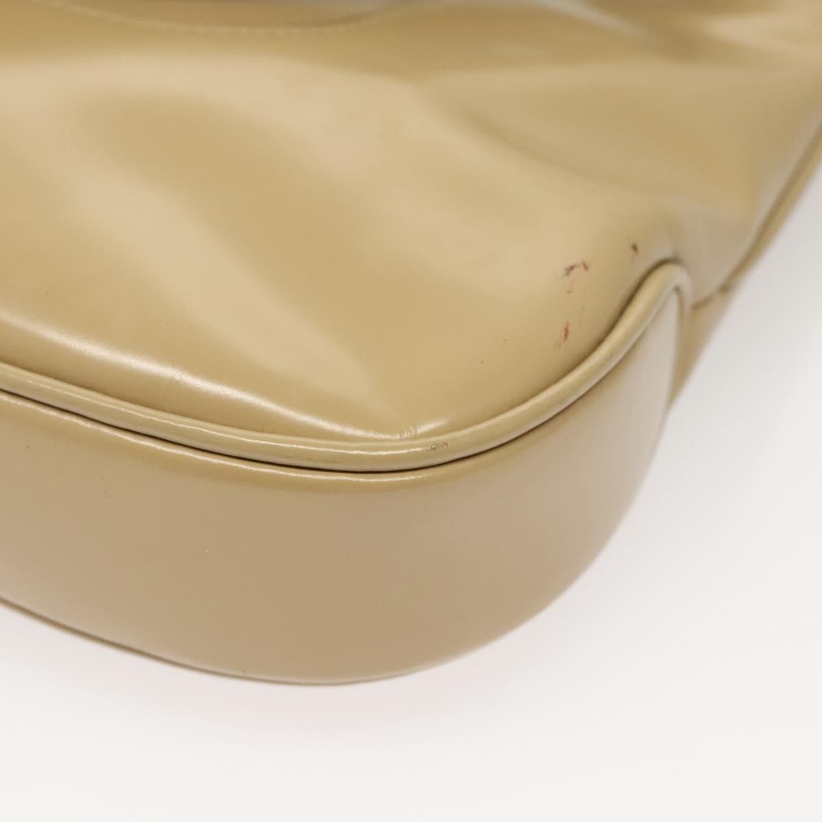 Gucci Vintage Jackie Handbag Leather, BEIGE, LEATHER, Handbag