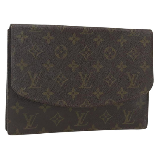Louis Vuitton Pochette Rabat Monogram Canvas, BROWN, CANVAS, Clutche & pouche