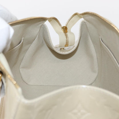 Louis Vuitton Sherwood Handbag Monogram Vernis, BEIGE, PATENT_LEATHER, Handbag