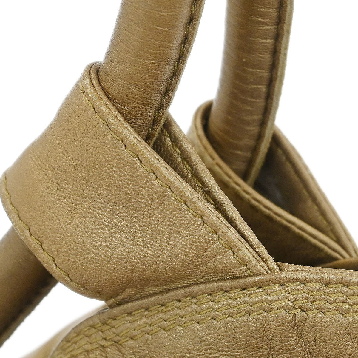 Loewe Anagram Logo Nappa Aire Hand Bag Leather, GOLD, LEATHER, Handbag