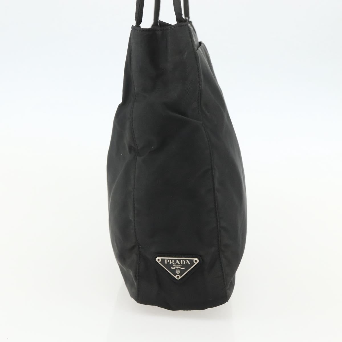 Prada Vintage Tote Tessuto, BLACK, NYLON, Tote bag