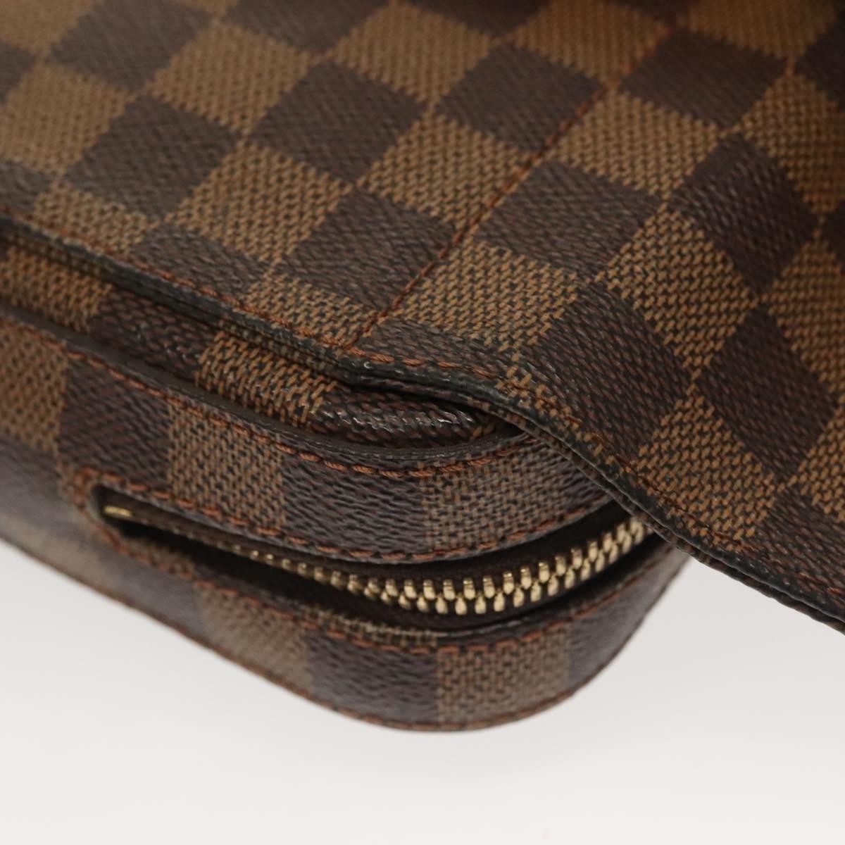 Louis Vuitton Geronimos Waist Bag Damier, BROWN, CANVAS, Shoulder bag