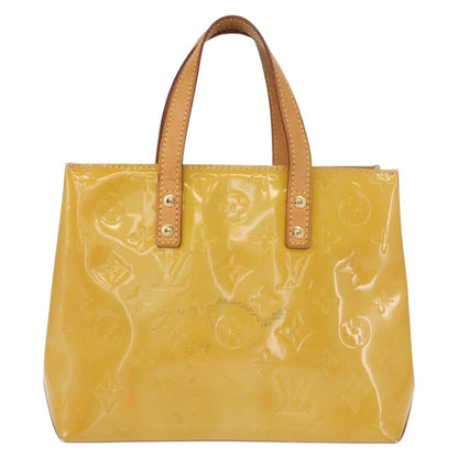 Louis Vuitton Reade Handbag Monogram Vernis, BEIGE, PATENT_LEATHER, Handbag
