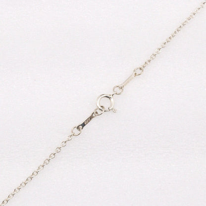 Tiffany & Co. Elsa Peretti Open Heart Pendant Necklace Sterling Silver, SILVER, SILVER, Necklace