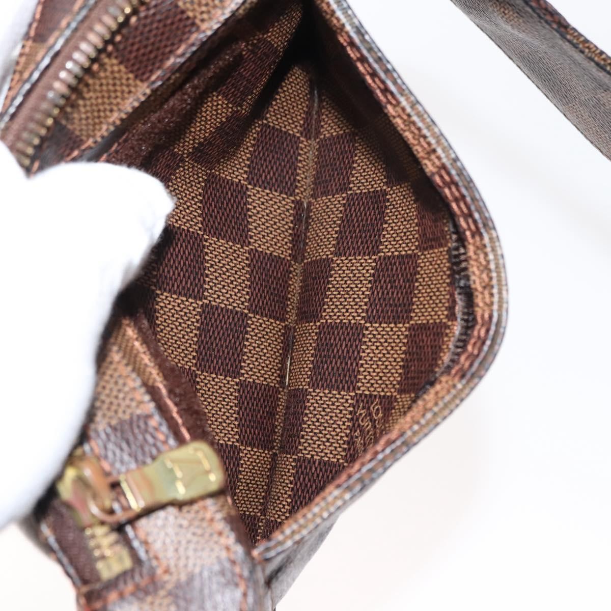 Louis Vuitton Geronimos Waist Bag Damier, BROWN, CANVAS, Shoulder bag