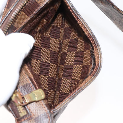 Louis Vuitton Geronimos Waist Bag Damier, BROWN, CANVAS, Shoulder bag