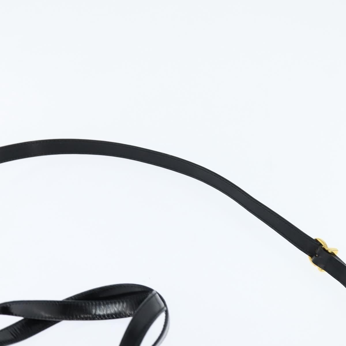 Salvatore Ferragamo Gancini handbag Patent leather, BLACK, PATENT_LEATHER, Handbag