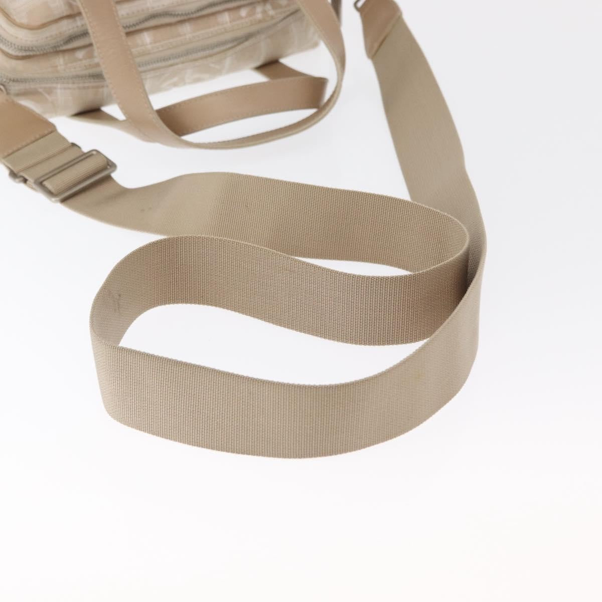 Chanel Travel Line Convertible Satchel Nylon, BEIGE, CANVAS, Handbag