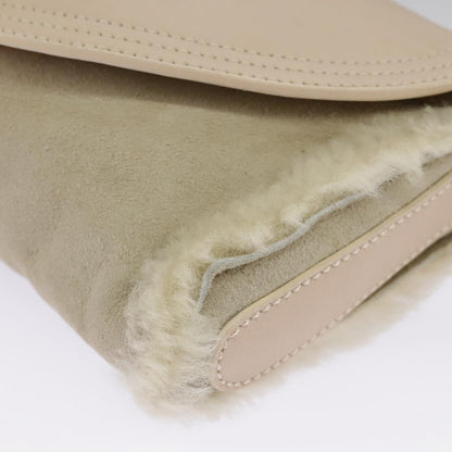 Salvatore Ferragamo Gancini Shoulder Bag Leather, PINK, LEATHER, Shoulder bag