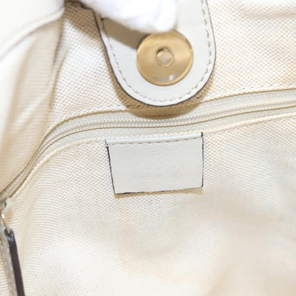 Gucci Sukey Tote Leather, WHITE, LEATHER, Handbag