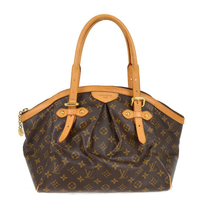 Louis Vuitton Tivoli Handbag Monogram Canvas, BROWN, CANVAS, Handbag