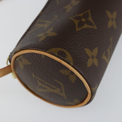 Louis Vuitton Papillon Pochette Monogram Canvas, BROWN, CANVAS, Clutche & pouche