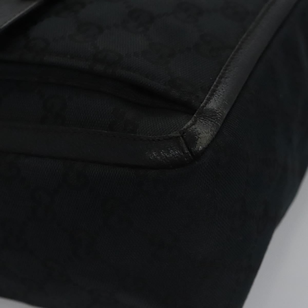 Gucci Abbey Pocket Tote GG Canvas, BLACK, CANVAS, Tote bag