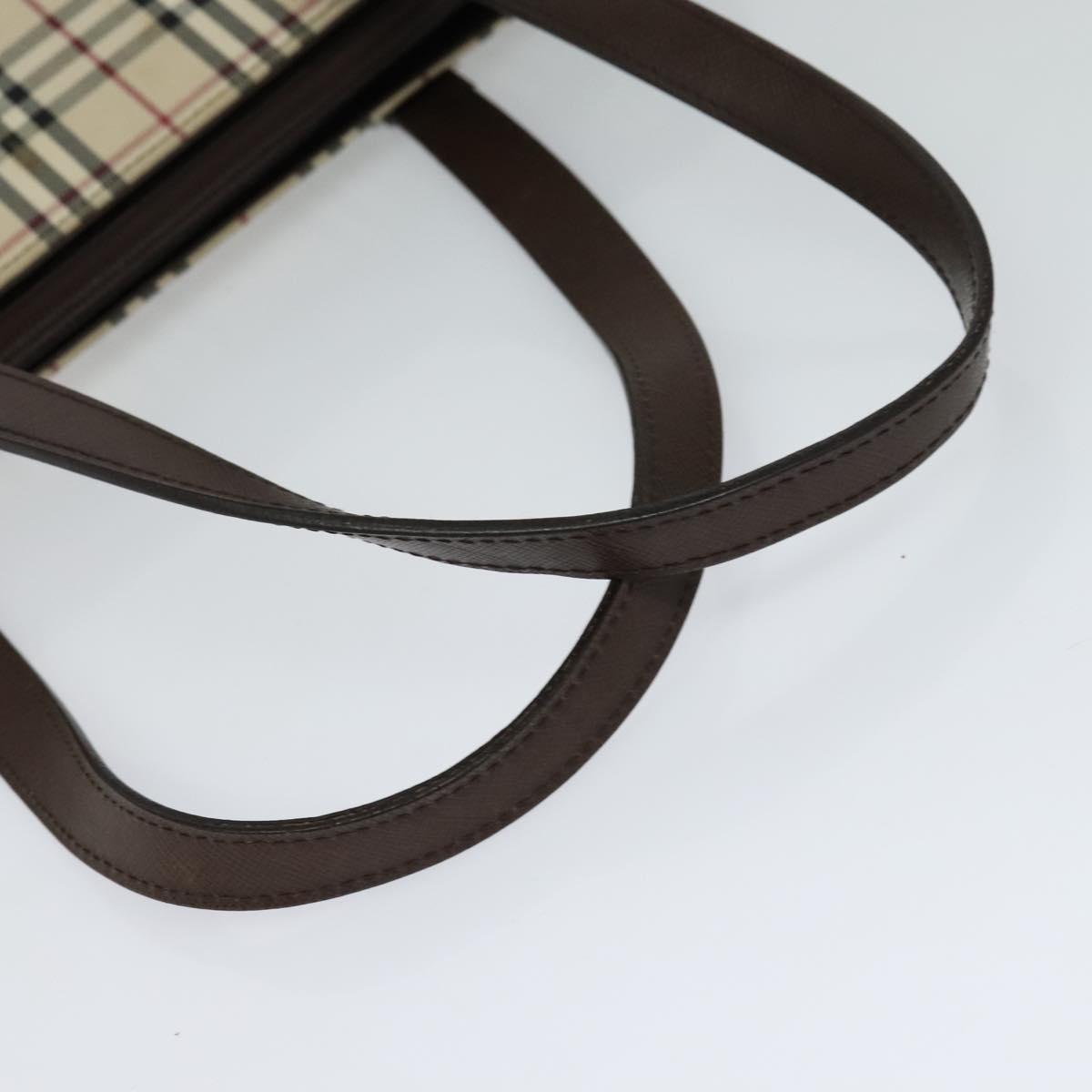 Burberry Nova Check Tote canvas check pattern, BEIGE, CANVAS, Tote bag