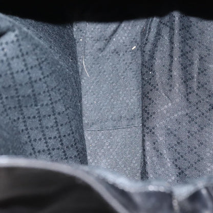 Gucci Vintage Bamboo Handle Bag Nylon, BLACK, NYLON, Handbag