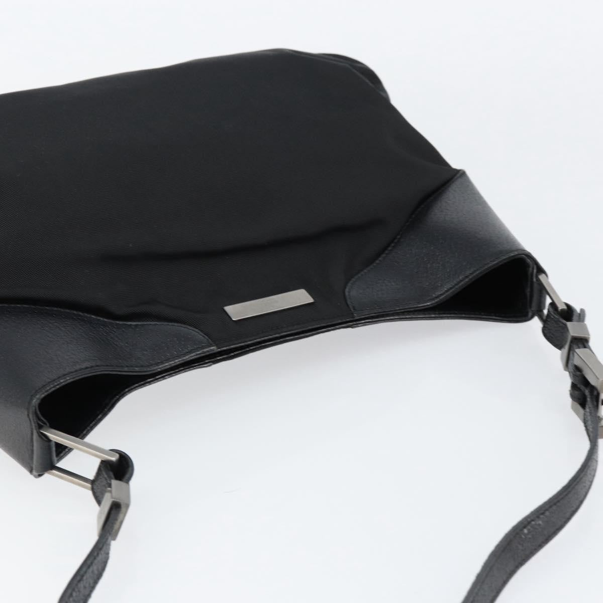 Gucci Vintage Shoulder Bag Nylon, BLACK, NYLON, Shoulder bag